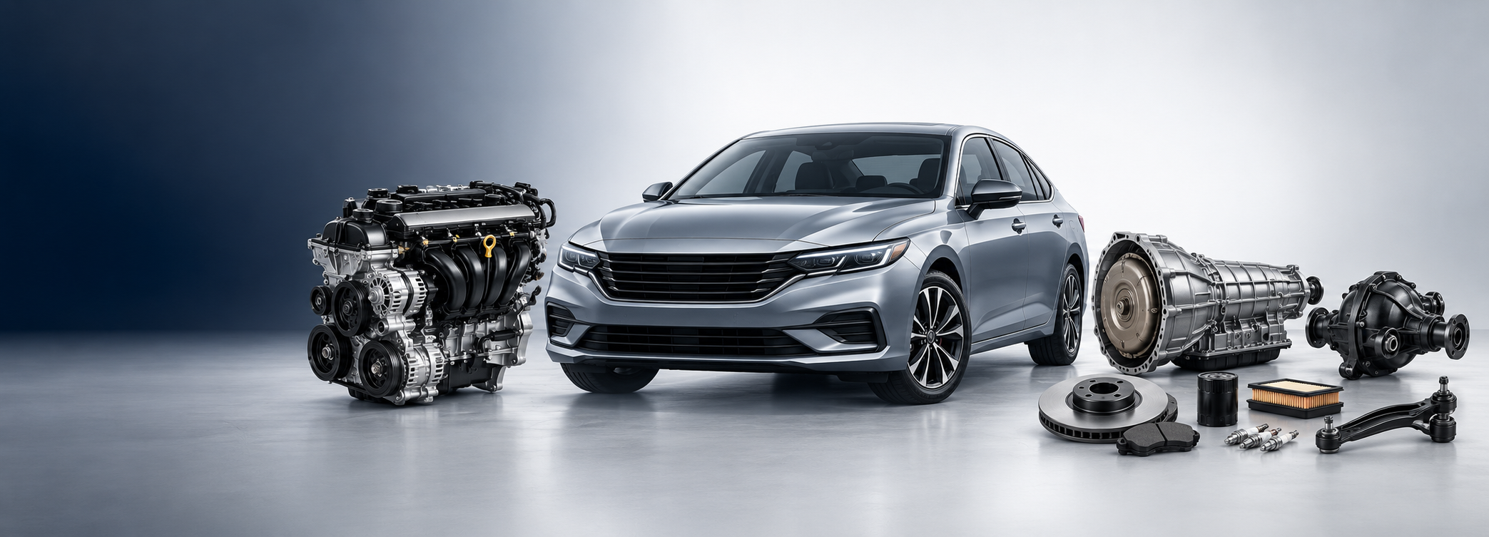 Vehicle, engine, transmission and automotive parts available through OnlyCarsParts
